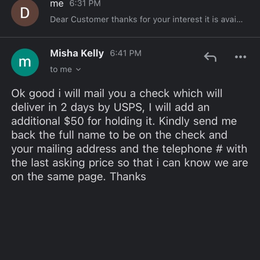 Scam be aware